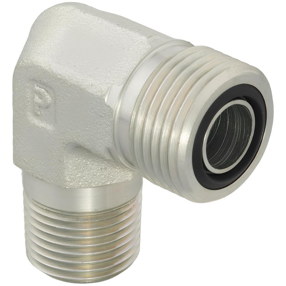 Compression Tube Male Elbow: 3/4-14